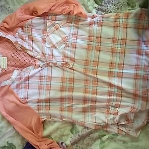 T-shirts, a dress, pair of shorts and pajama bottoms